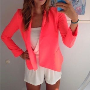 Charlotte Ruse neon pink jacket